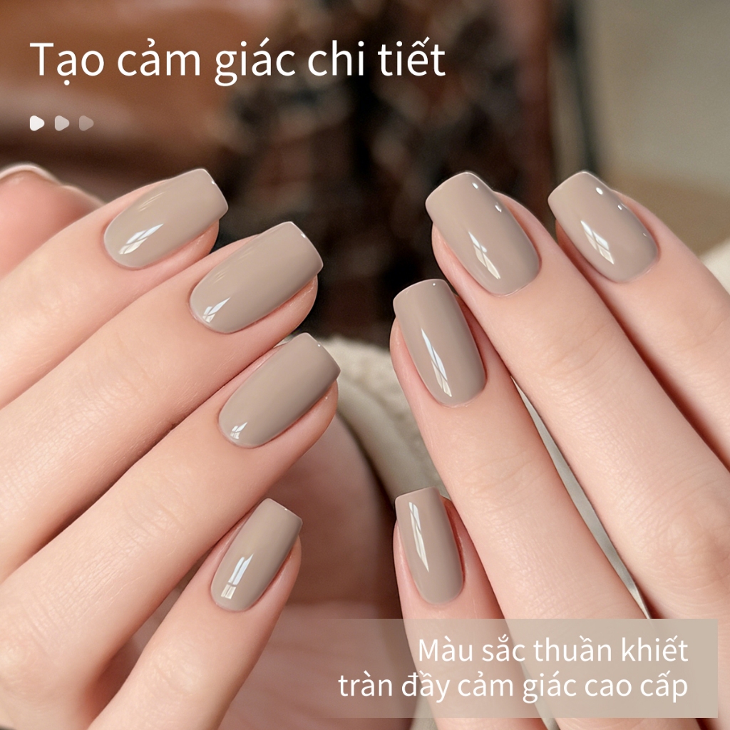 XEIJAYI 40ml - Sơn móng tay dạng gel màu xám nâu mới, độ bóng lâu trôi, phù hợp với mọi tông da.