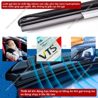 Gạt Mưa Kính Lái Honda City, Cặp Gạt Mưa Kính Lái Cho Các Dòng Xe Honda City, Có Đủ Size Cho Các Đời Xe Honda City