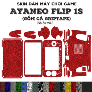 Skin dán AYANEO Flip 1S (Nhiều mẫu) | Miếng dán Film 3M cho máy chơi game PC Handheld