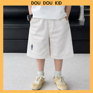 [AFF - DOU DOU KID] D01 Quần Đùi Trẻ Em Chất Kaki Mềm