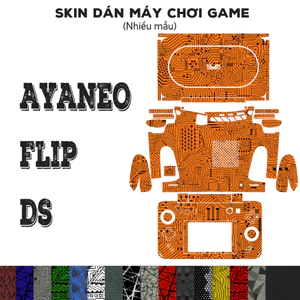 Skin dán AYANEO Flip DS (Nhiều mẫu) | Miếng dán Film 3M cho máy chơi game PC Handheld