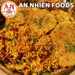 Cơm cháy mắm hành mix khô gà lá chanh [Có hồ sơ công bố- hóa đơn VAT]