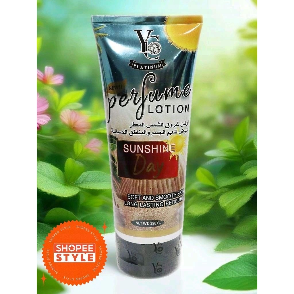 Lotion Dưỡng Thể Nước Hoa YC Sunshine Day 180g – Thơm Lâu, Dưỡng Ẩm & Làm Mềm Da