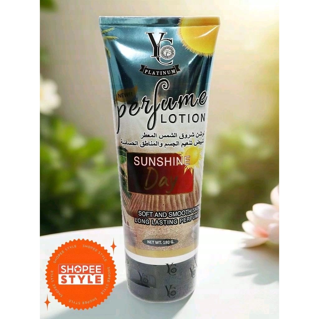 Lotion Dưỡng Thể Nước Hoa YC Sunshine Day 180g – Thơm Lâu, Dưỡng Ẩm & Làm Mềm Da