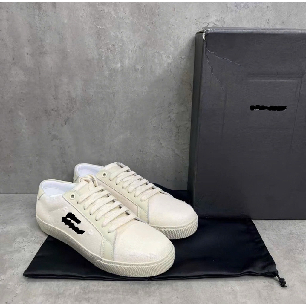 ⚡️[Hight Quality] Giày Sneaker Nam Nữ 1 S 1 Classic Pr1a Full Box - Chất Canvas Phối Chữ Thêu Cao Cấp Loại 1