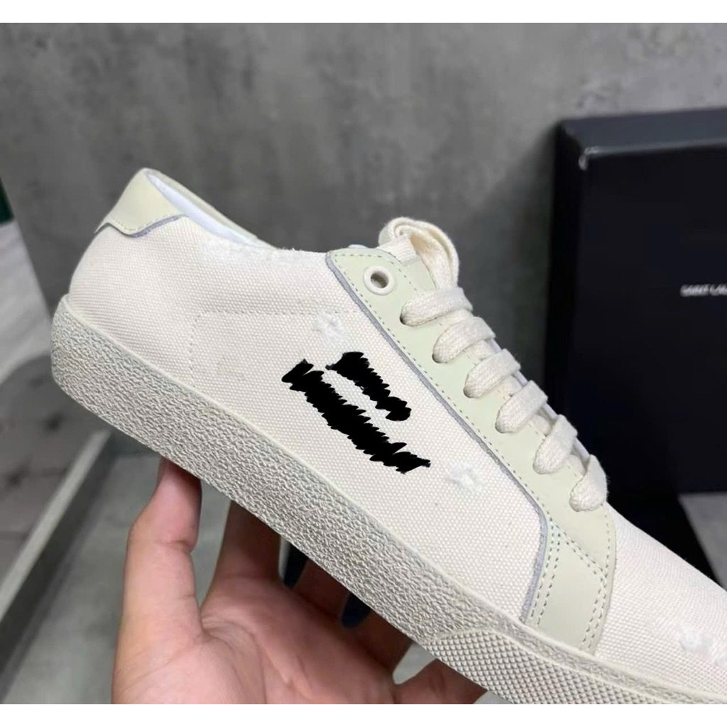 ⚡️[Hight Quality] Giày Sneaker Nam Nữ 1 S 1 Classic Pr1a Full Box - Chất Canvas Phối Chữ Thêu Cao Cấp Loại 1