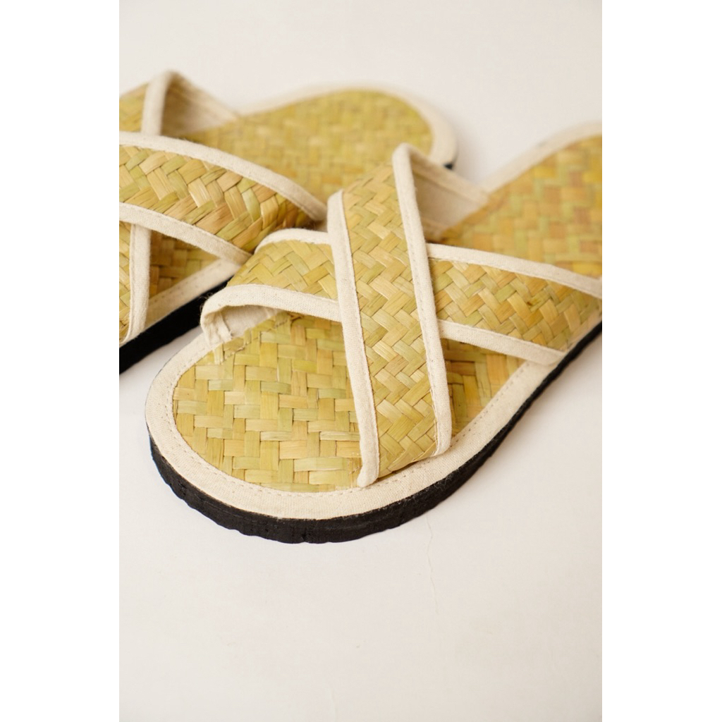 Dép cói đi biển, dép cỏ bàng, dép cói đi trong nhà, đi du lịch