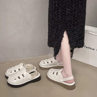 Dép sục nữ , sandal nữ kiểu dáng hàn quốc thanh lịch đế cao 4cm - G333