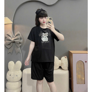 Bộ bầu - bộ sau sinh - BỘ LỬNG COTTONG HÌNH MÈO & Quần Có Chun Chỉnh ⚡RẺ VÔ ĐỊCH⚡