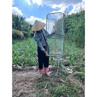 Combo 2c lờ cá 50x100cm (1 mét) - không kèm cây chống