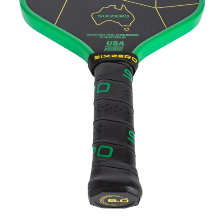 Vợt Pickleball Six Zero Double Black Diamond Control - Green and Gold