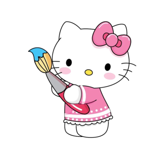 [HỎA TỐC] Hình ủi nhiệt in áo mẫu HELLOKITY ủi áo em bé dễ thương,ủi tại nhà bằng bàn là bàn ủi-miếng vá áo DIY