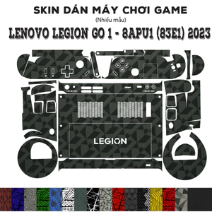 Skin dán Lenovo Legion Go 1 - 8APU1 (83E1) 2023 (Nhiều mẫu) | Miếng dán Film 3M cho máy chơi game PC Handheld