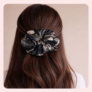 Cột Tóc Scrunchies Style Hoạ Tiết Nổi Bật, Phù Hợp Đi Tiệc, Đồ Handmade, Nhiều Mẫu Đa Dạng
