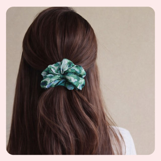 Cột Tóc Scrunchies Style Hoạ Tiết Nổi Bật, Phù Hợp Đi Tiệc, Đồ Handmade, Nhiều Mẫu Đa Dạng