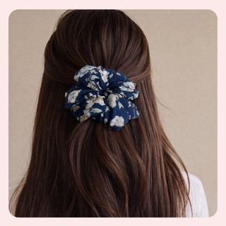 Cột Tóc Scrunchies Style Hoạ Tiết Nổi Bật, Phù Hợp Đi Tiệc, Đồ Handmade, Nhiều Mẫu Đa Dạng