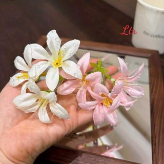 Set kẹp tóc nơ mini nhỏ xinh lấp lánh phong cách Hàn Quốc - kẹp mỏ vịt
