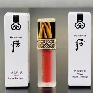 Son kem lỳ whoo mini full hộp màu 88- đỏ gạch cho đôi môi rạng rỡ