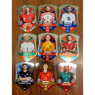 [ Mega Multi Pack ] Túi Chứa Gói Thẻ Topps Match Attax Euro 2024 ( 34 Thẻ )
