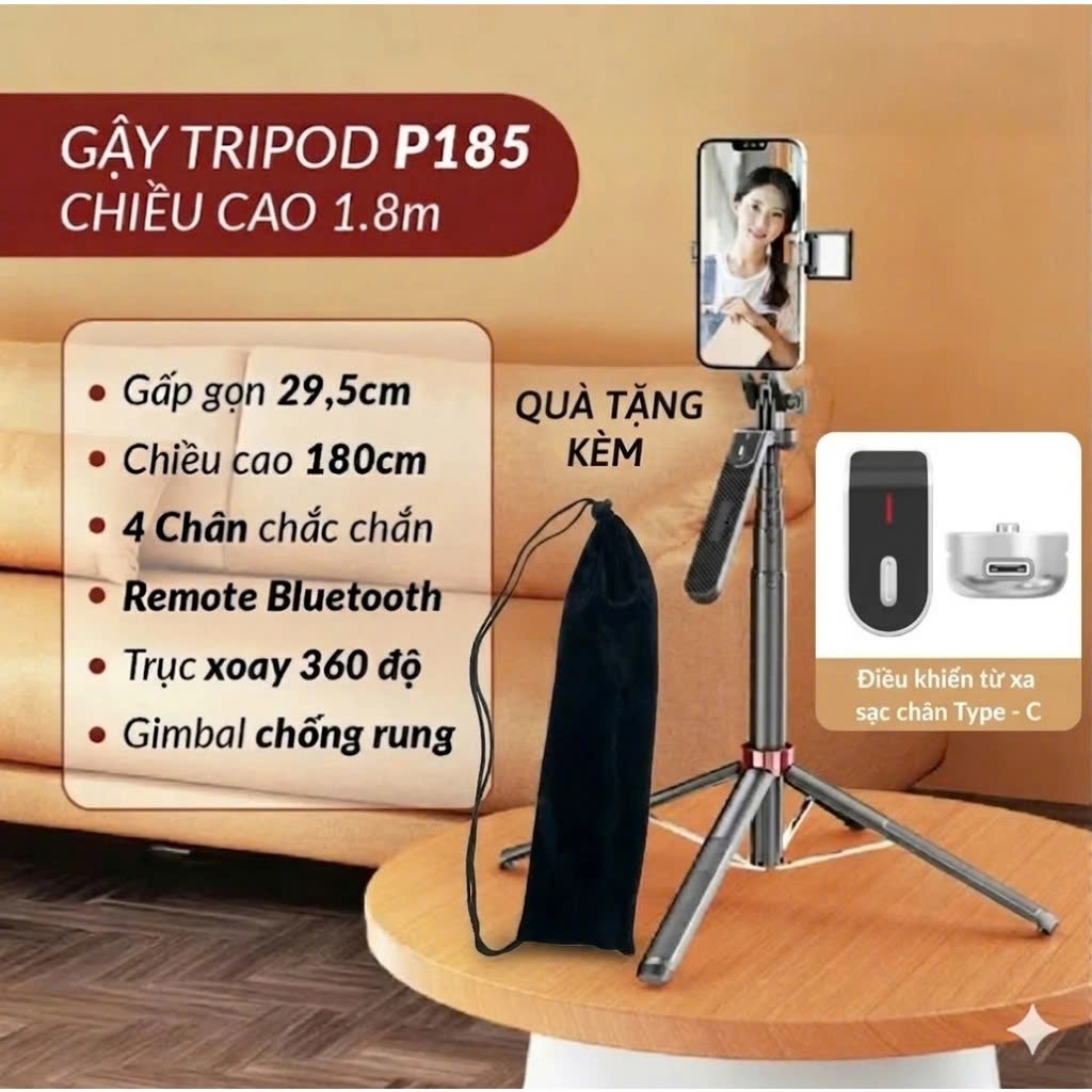 Bùng Nổ Trải Nghiệm Chụp Ảnh: Gậy Chụp Ảnh Selfie 4 Chân A14 1M8 - Bạn Đồng Hành Hoàn Hảo Cho Mọi Bức Ảnh - Chi tiết 3