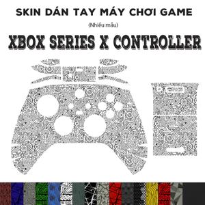 Skin dán Xbox series x controller (Nhiều mẫu) | Miếng dán Film 3M cho tay máy chơi game PC Handheld
