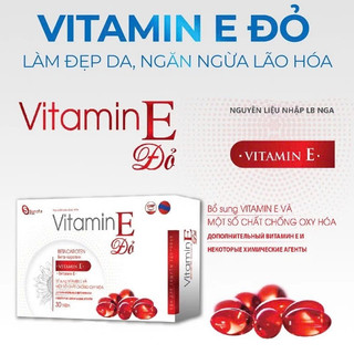 VITAMIN E ĐỎ SANO - Giúp hạn chế lão hoá, bí quyết giữ da căng mịn, tươi trẻ từ bên trong.