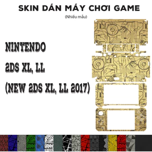 Skin dán Nintendo 2DS XL, LL (New 2DS XL, LL 2017) (Nhiều mẫu) | Miếng dán Film 3M cho chơi game PC Handheld