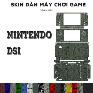 Skin dán Nintendo DSi (Nhiều mẫu) | Miếng dán Film 3M cho máy chơi game PC Handheld