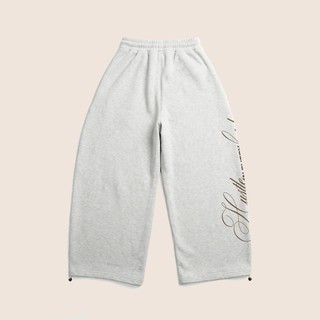 NOCAP - WIDE-LEG SMOKE WHITE SWEATPANT