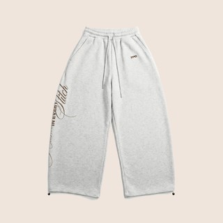 NOCAP - WIDE-LEG SMOKE WHITE SWEATPANT