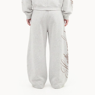 NOCAP - WIDE-LEG SMOKE WHITE SWEATPANT