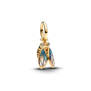 Charm Treo Pandora Mạ Vàng 14K Ve Sầu Bản Lĩnh