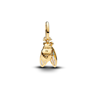 Charm Treo Pandora Mạ Vàng 14K Ve Sầu Bản Lĩnh