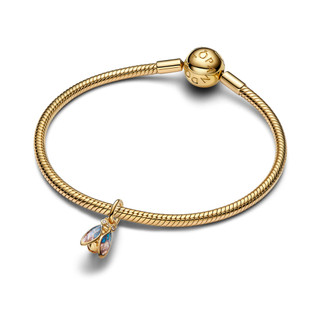 Charm Treo Pandora Mạ Vàng 14K Ve Sầu Bản Lĩnh