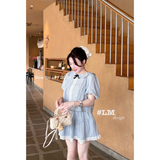 [ẢNH THẬT] SET KẺ PHỐI REN CỔ SEN CVAY XOÈ SKPRCS