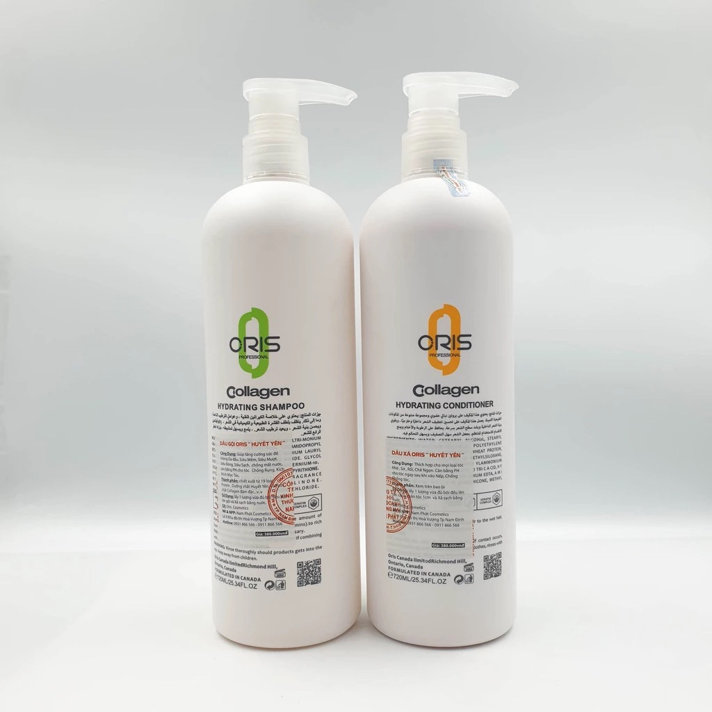 Dầu gội kích thích mọc tóc Oris huyết yến chính hãng ,phục hồi tóc hư tổn 720ml