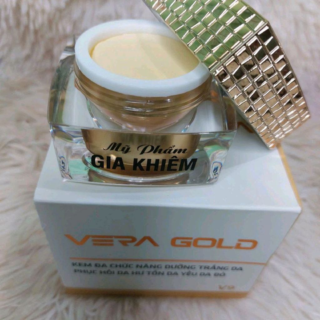 Kem Vera Gold phục hồi da yếu - Mẫn Đỏ