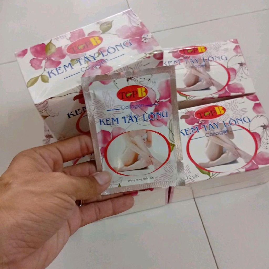 Kem tẩy lông Top B được thiết kế cho nữ. 🌟