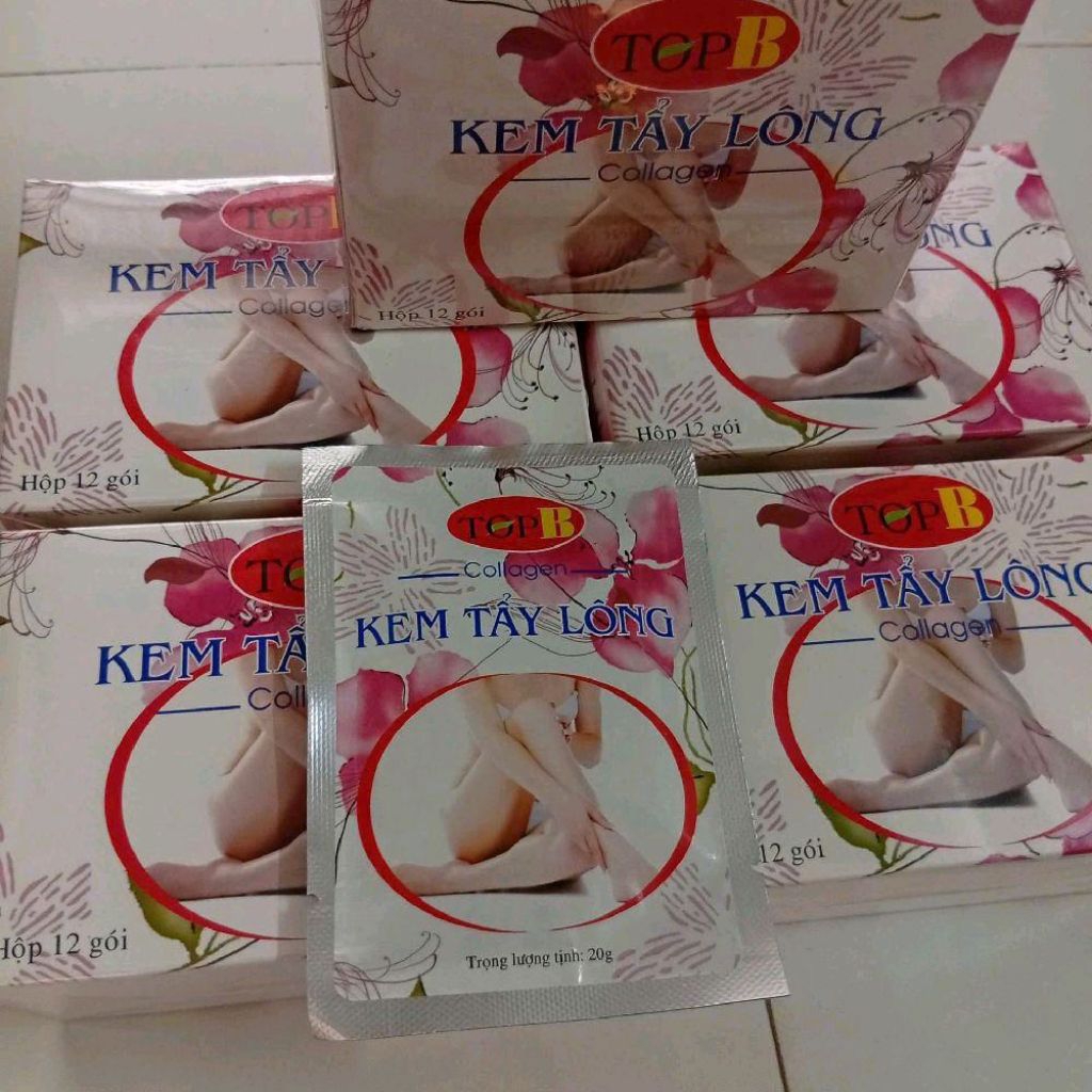 Kem tẩy lông Top B được thiết kế cho nữ. 🌟