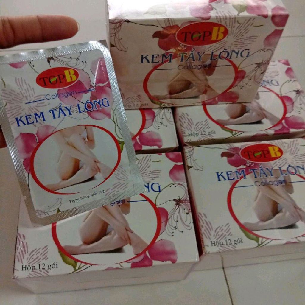 Kem tẩy lông Top B được thiết kế cho nữ. 🌟