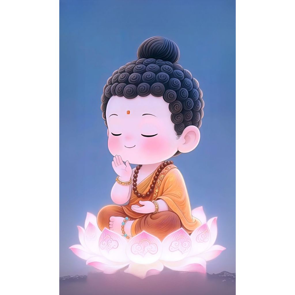 Móc khoá Tiểu Phật (Chú tiểu) đáng yêu