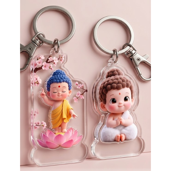 Móc khoá Tiểu Phật (Chú tiểu) đáng yêu