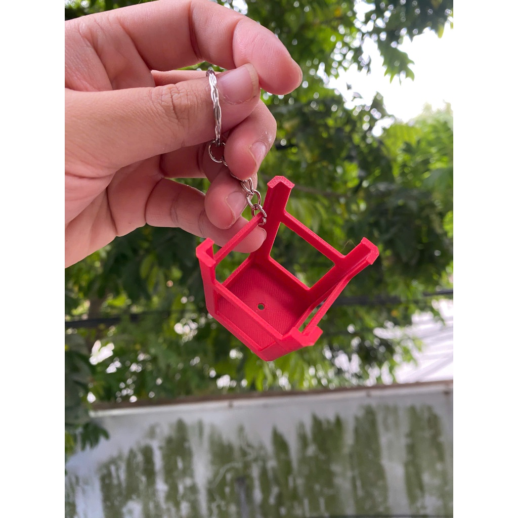Móc Khoá Ghế Nhựa 3D - Mang Tuổi Thơ Trở Lại - Móc Khoá Tuổi Thơ - Móc Chìa Khoá, Balo, Túi Xách