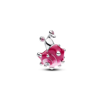 Charm Bạc Pandora Chú Ốc Sên Hồng Kiên Định