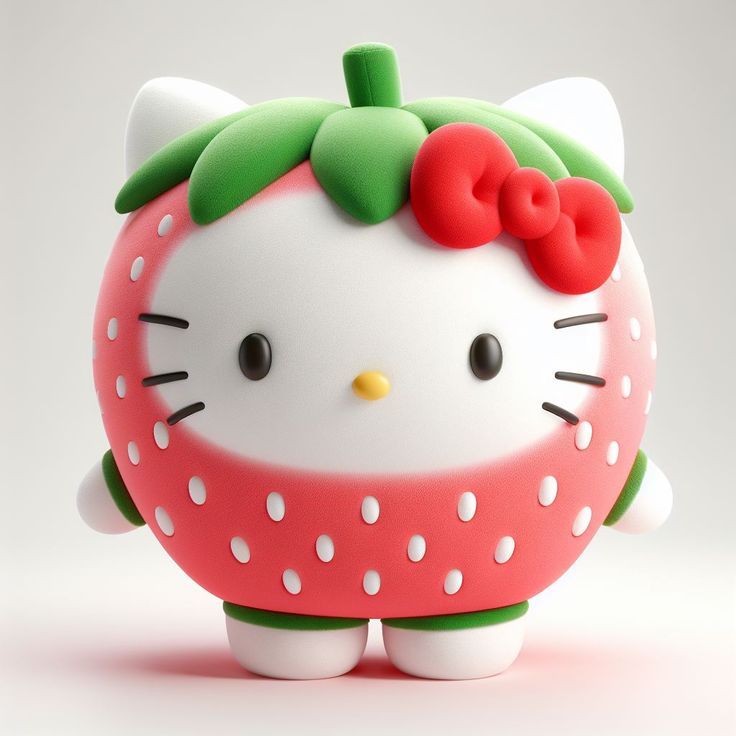 Móc khoá Hello Kitty phiên bản hoa quả cực đáng yêu