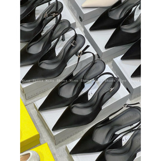 Gót Bích Trơn Nhọn Hậu Hàng Nhập QC Fullbox/Mieo Shoes G1474 G1475