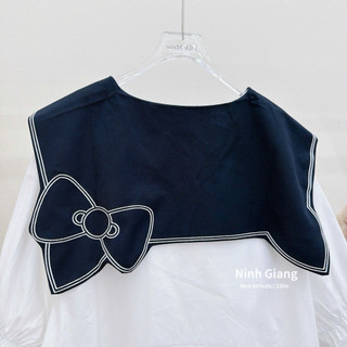 Áo Sơ Mi Gấu 13De Marzo Kitty Thuỷ Thủ Tay Bồng QC