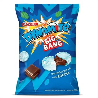 Kẹo Dynamite Hương Bạc Hà Nhân Socola & Nhân Dâu - Gói 308g