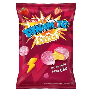 Kẹo Dynamite Hương Bạc Hà Nhân Socola & Nhân Dâu - Gói 308g