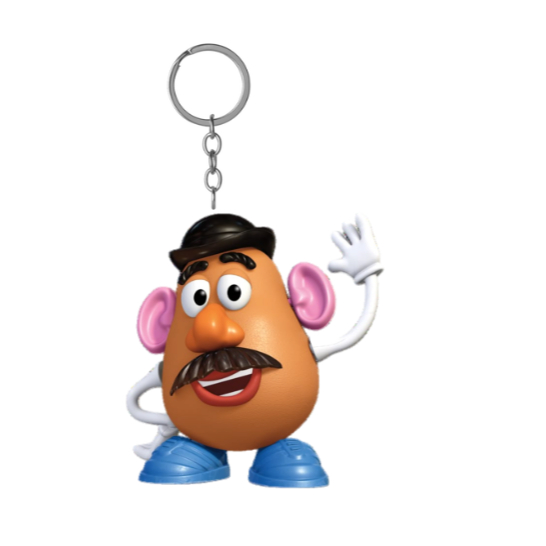 Móc khoá nhân vật Mr. Potato Head (Ông đầu khoai tây)